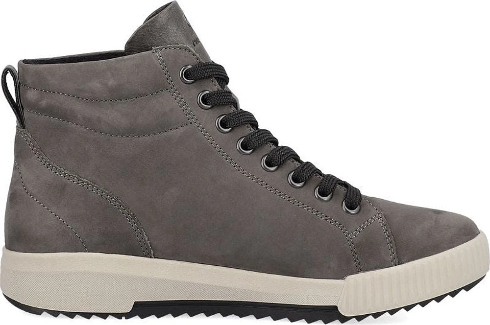 Grey Lace Up Boot