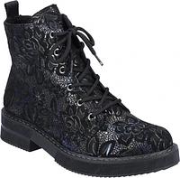 Navy/Black Military Boot