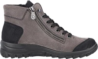 Short Grey Lace Up