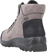 Short Grey Lace Up