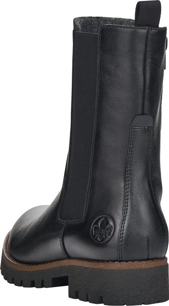 Tall Black Gore Boot W/ Inside Zip