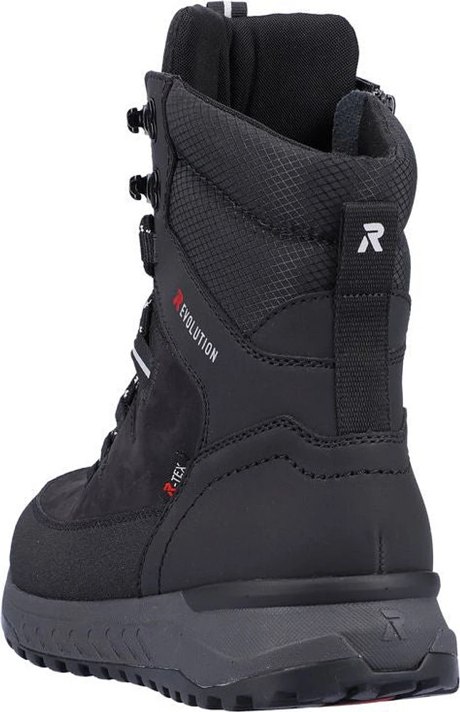 Tall Black Winter Boot