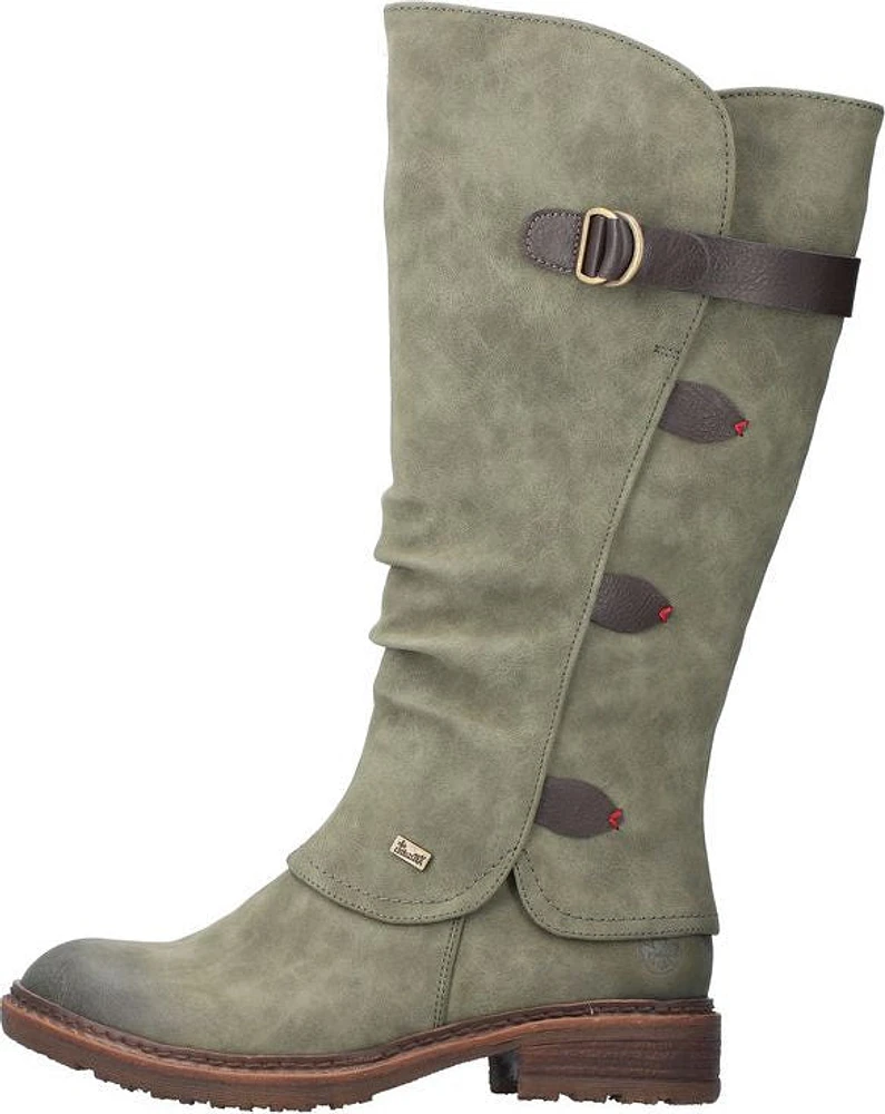 Tall Grey Boot