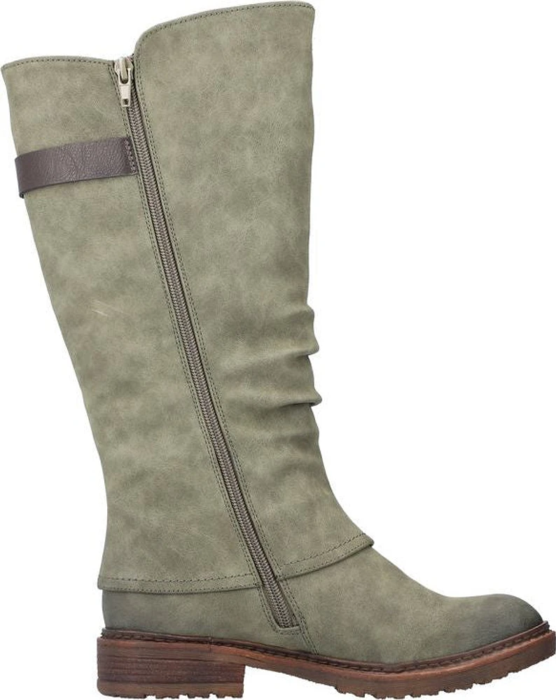 Tall Grey Boot