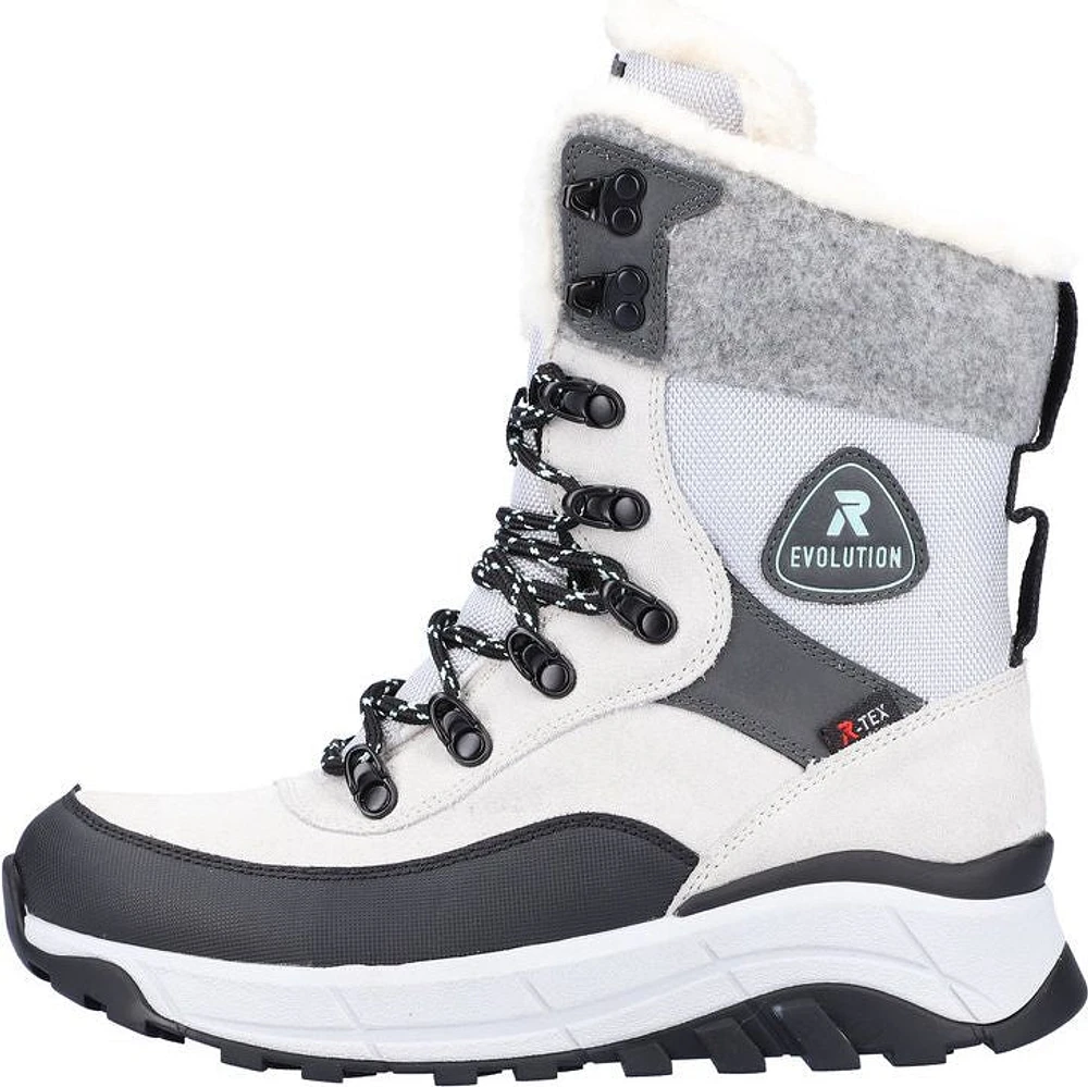 Tall Grey Winter Boot