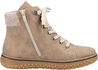 Tan Lace Up Ankle Boot