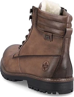 Warm Lined Lace Up Wood