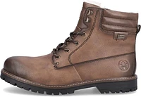 Warm Lined Lace Up Wood
