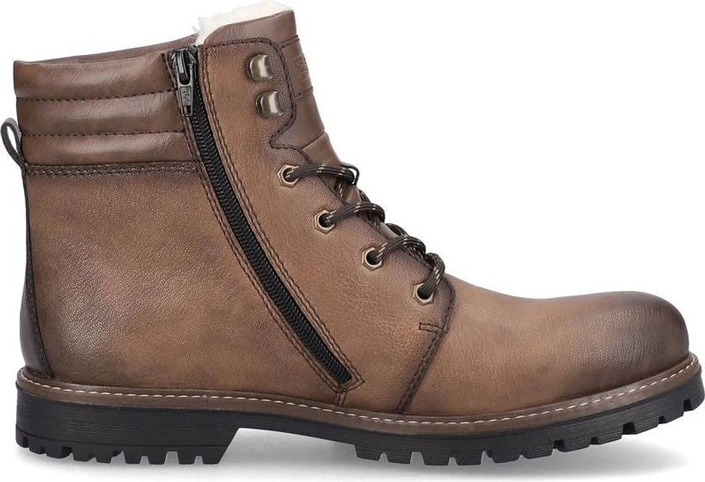 Warm Lined Lace Up Wood