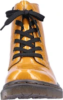 Yellow Lace Up Boot