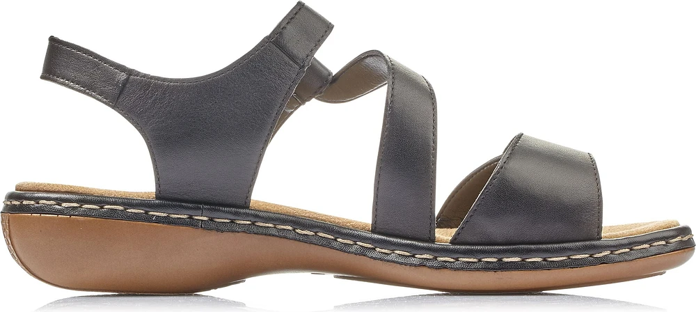 Black Criss Cross Sandal