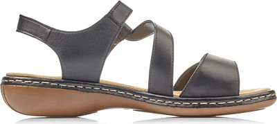 Black Criss Cross Sandal