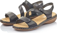 Black Criss Cross Sandal