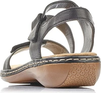 Black Criss Cross Sandal