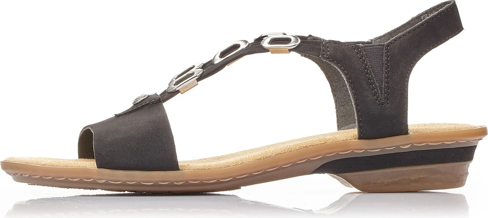 Black Strappy Sandal