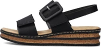 Black Wedge With Backstrap