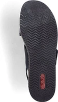 Black Wedge With Backstrap