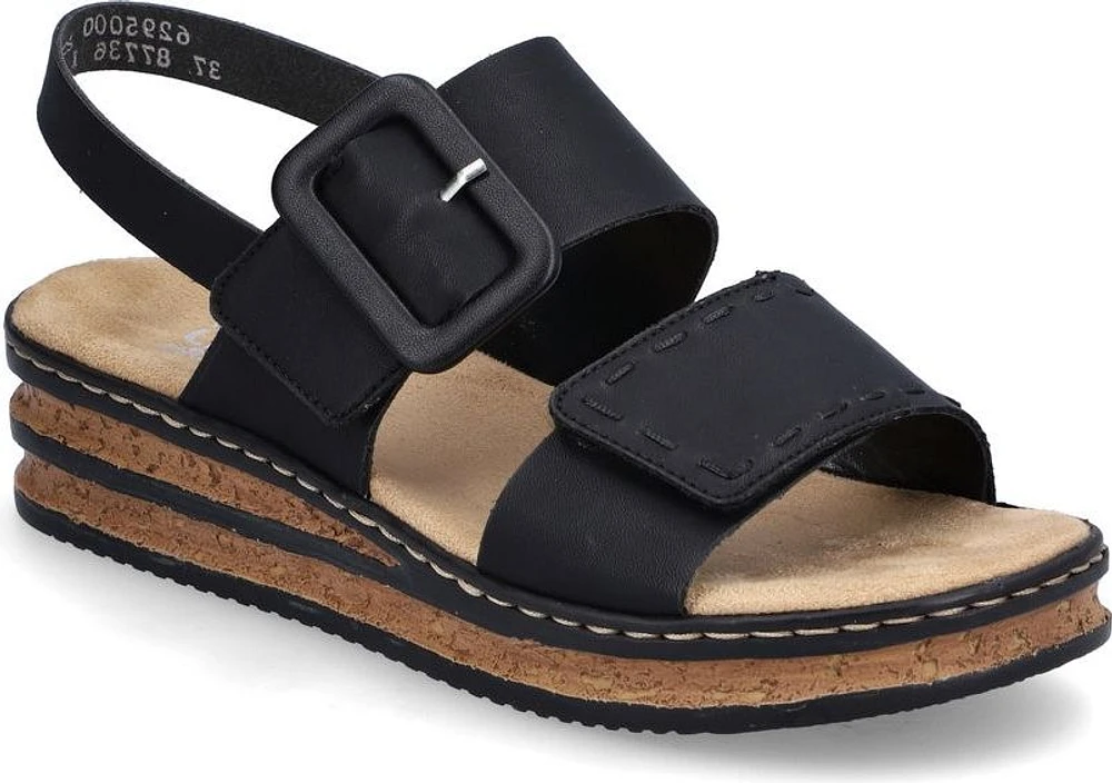 Black Wedge With Backstrap