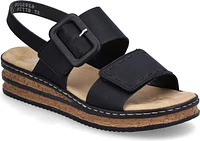 Black Wedge With Backstrap
