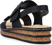Black Wedge With Backstrap