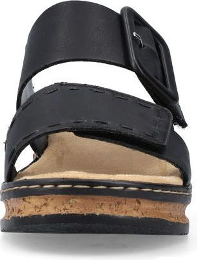 Black Wedge With Backstrap