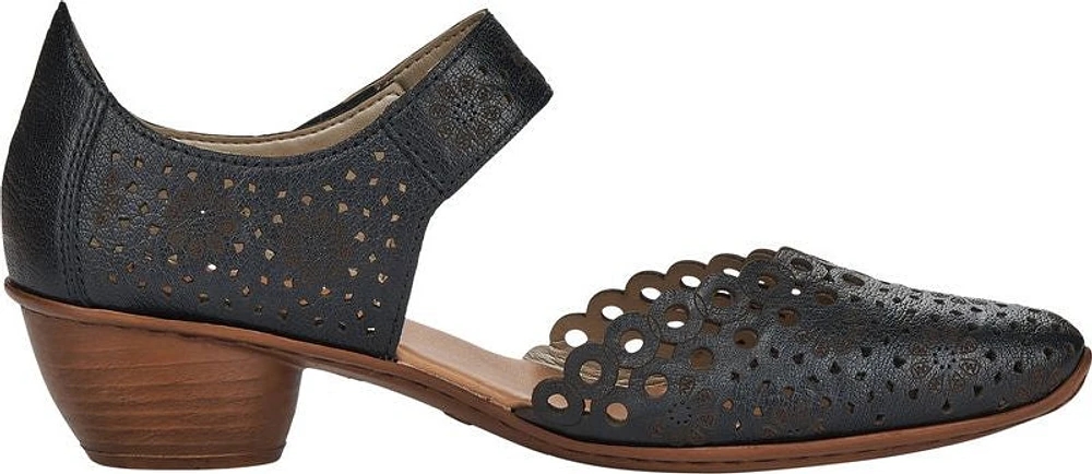 Black With Velcro Strap