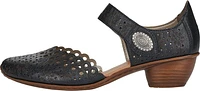 Black With Velcro Strap