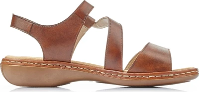 Brown Criss Cross Sandal