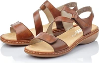 Brown Criss Cross Sandal