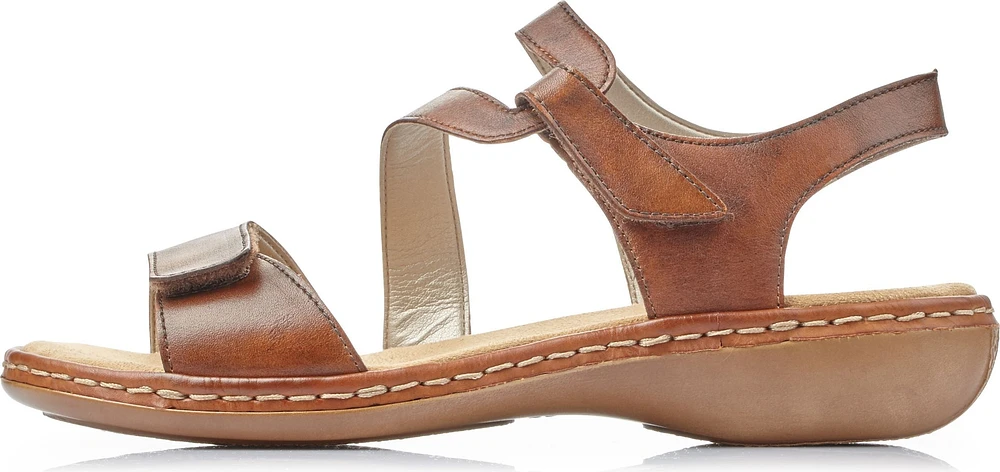 Brown Criss Cross Sandal
