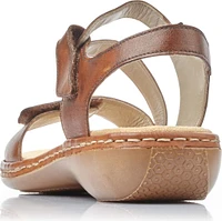 Brown Criss Cross Sandal