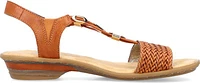 Brown Low Heel Sandal