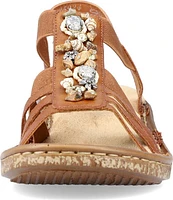 Cayenne Beaded Slingback