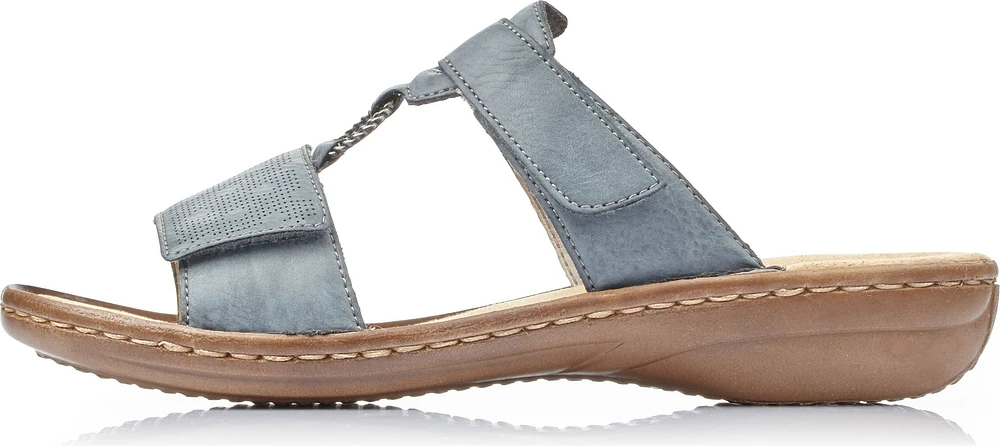 Light Blue Slide Sandal