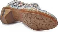 Multi Colored Woven Slingback