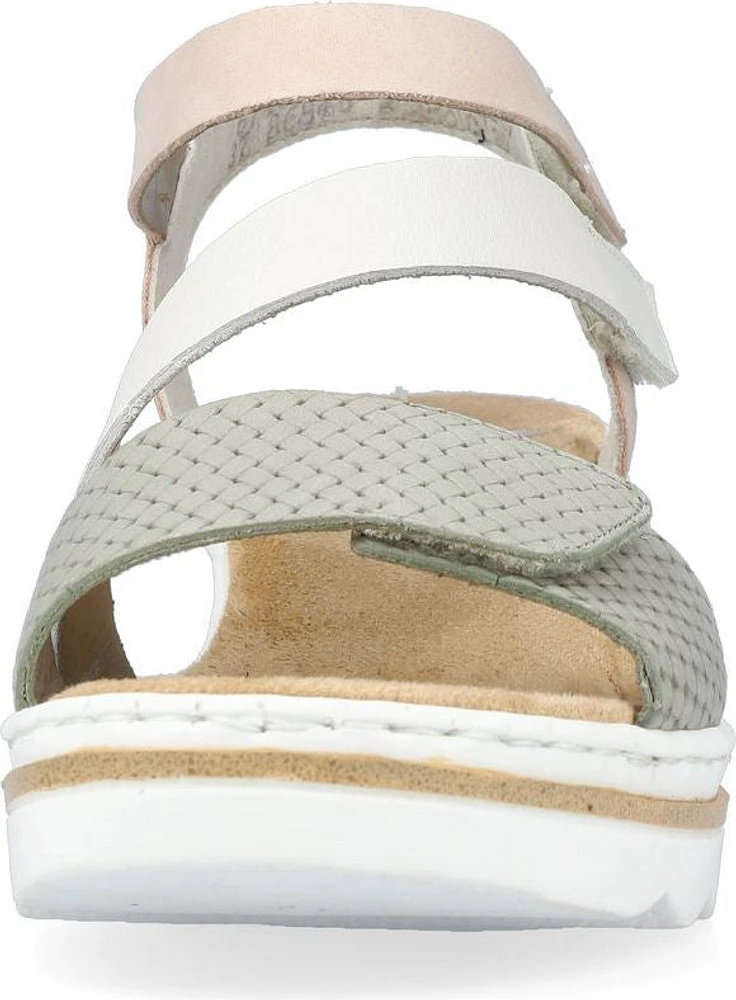 Multi Wedge 3 Strap Velcro