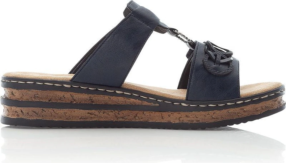Navy 2 Strap Sandal
