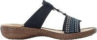 Navy Slide Sandal
