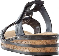 Navy Wedge Slide