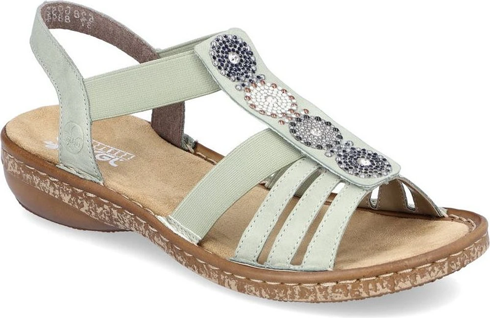 Pistachio Beaded Slingback