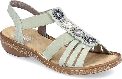 Pistachio Beaded Slingback
