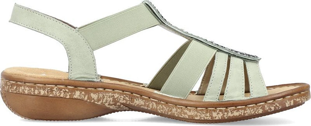 Pistachio Beaded Slingback