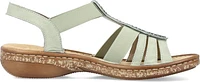 Pistachio Beaded Slingback
