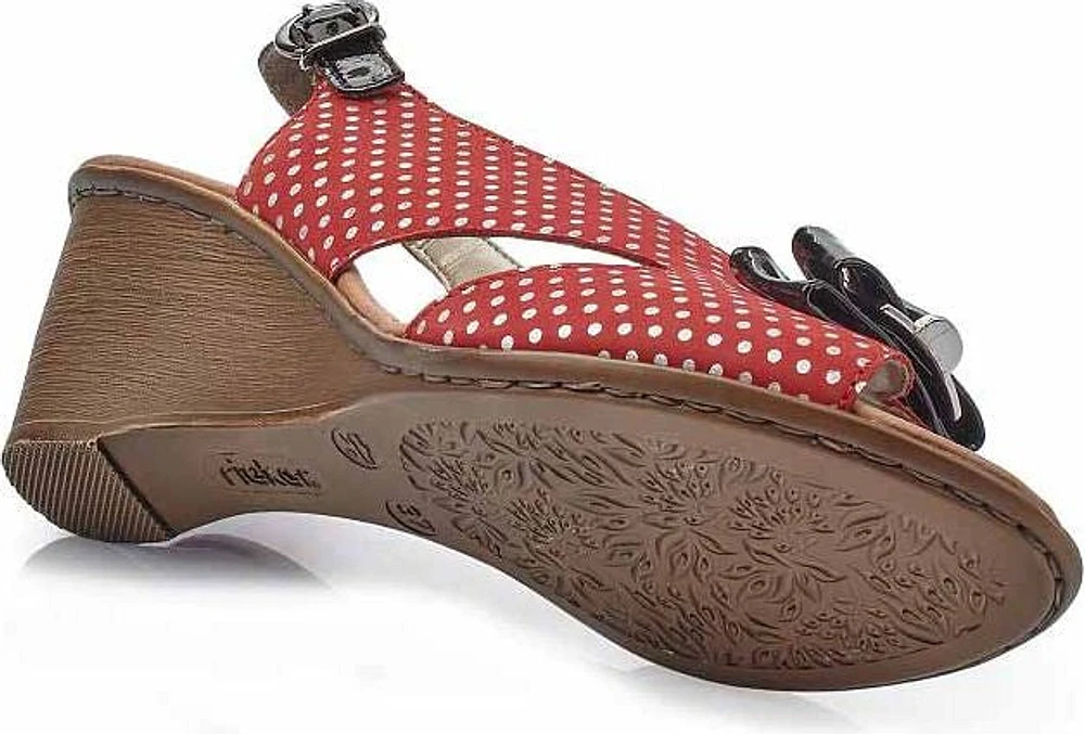 Red Polka Dot Slingback