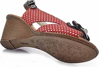 Red Polka Dot Slingback
