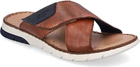 Tan Cross Strap Sandal