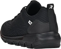 Black Mesh Lace Up