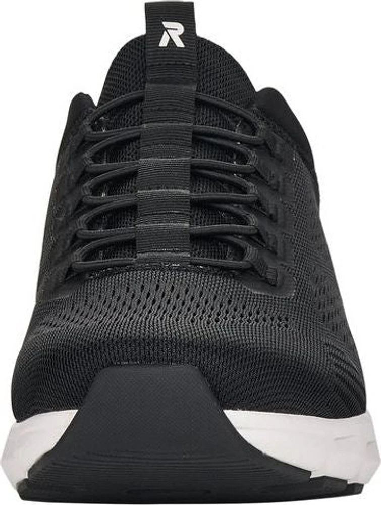 Black Mesh Lace Up