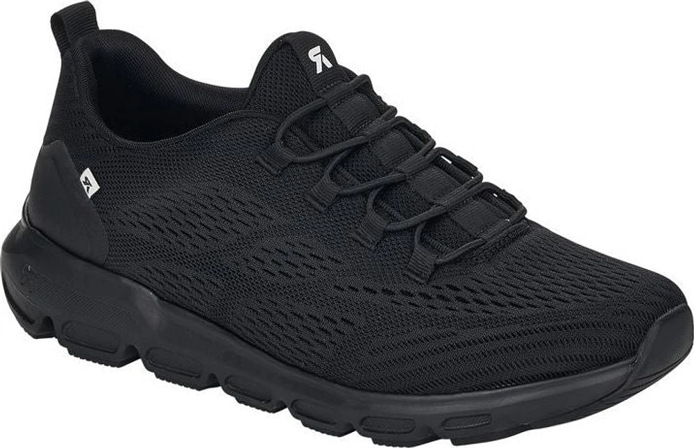 Black Mesh Lace Up