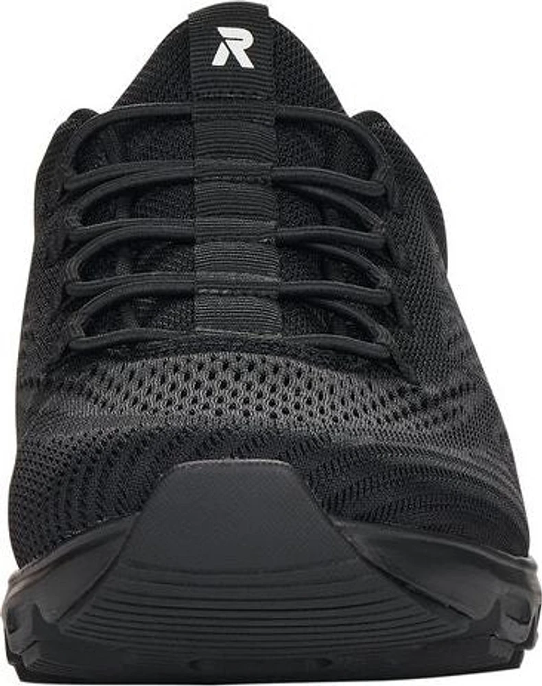 Black Mesh Lace Up